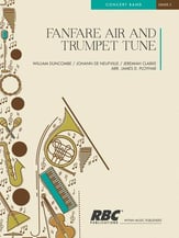 Fanfare Air and Trumpet Tune Concert Band sheet music cover